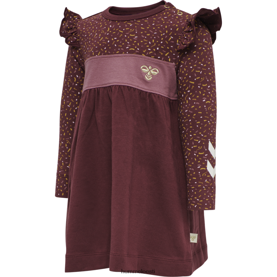 ee Hummel lapsed hmlsprinkel kleit l/s N6442D4632 "pikkade varrukatega kleit"