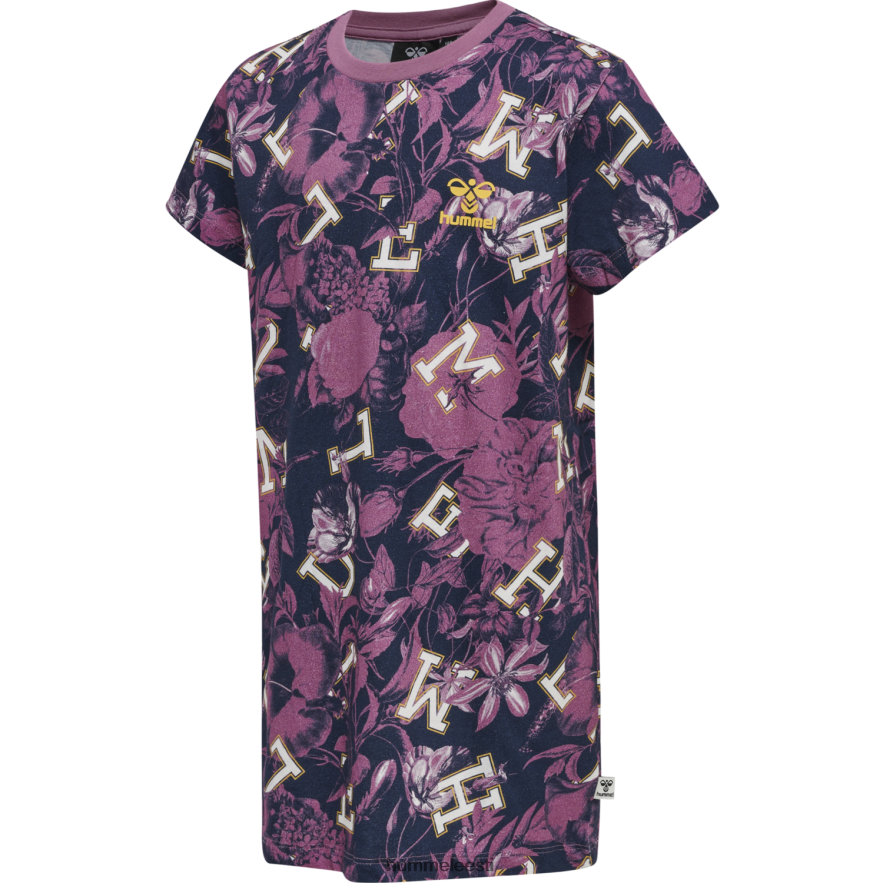 ee Hummel lapsed hmldrama t-särk kleit s/s N6442D5547 "t-särgi kleit"