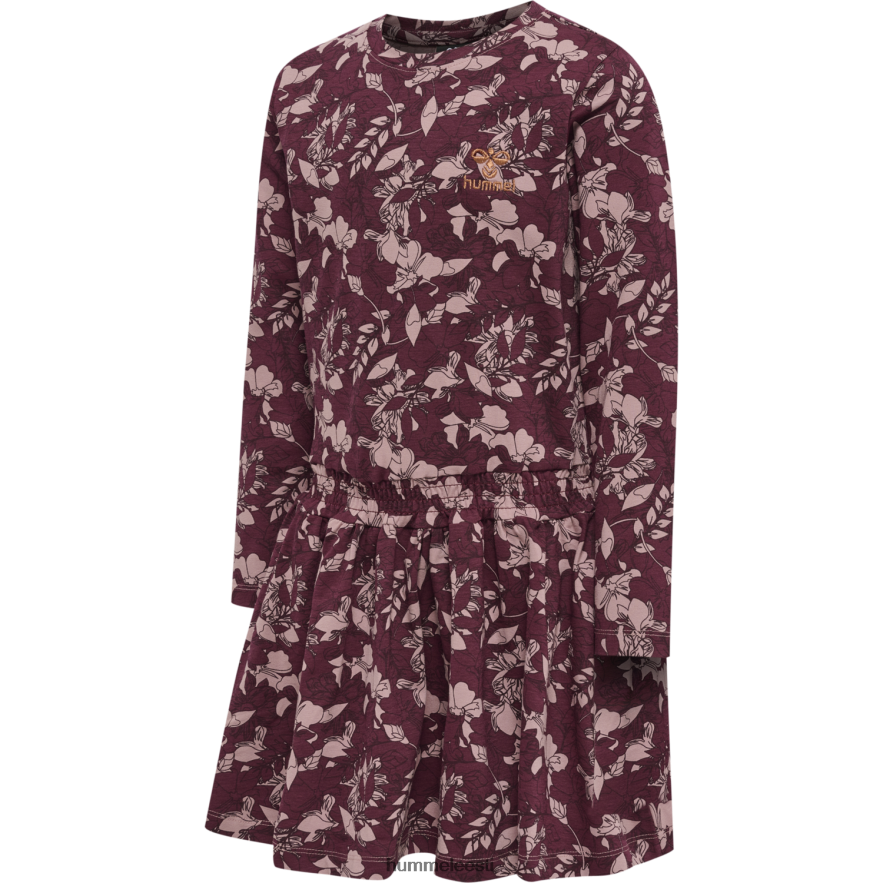 ee Hummel lapsed hmlhazel kleit l/s N6442D5518 "smokitud vööga kleit"