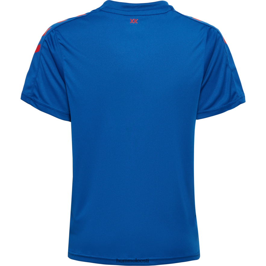 ee Hummel lapsed hmlcore xk triibuline trikoo s/s N6442D4870 \"lühikeste varrukatega kampsun\"