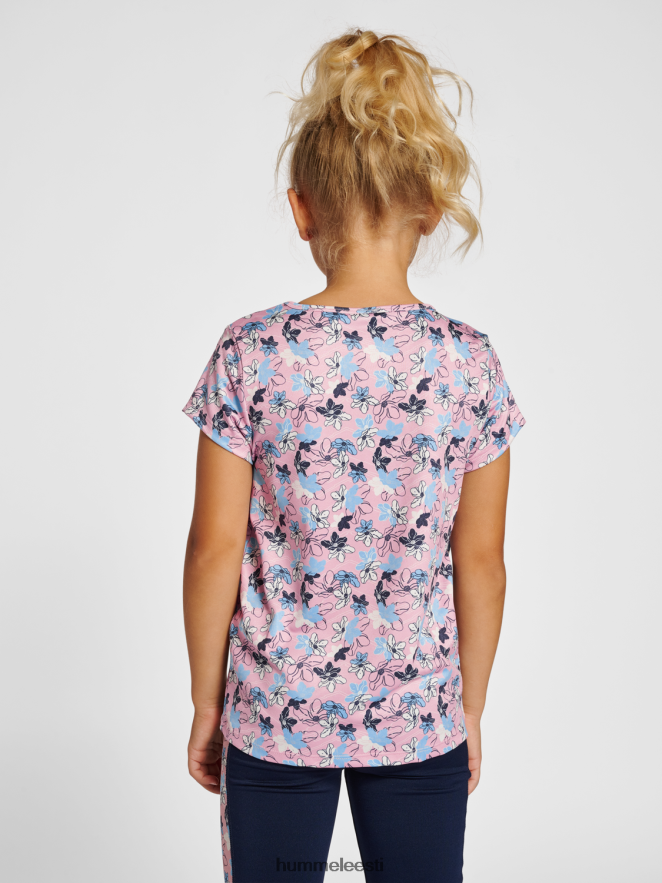 ee Hummel lapsed hmlnanna t-särk s/s N6442D4744 \"lillemustriga t-särk\"