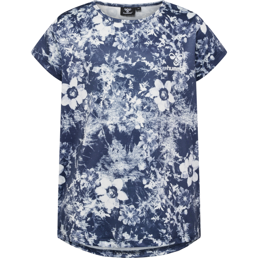 ee Hummel lapsed hmlnanna t-särk s/s N6442D4753 \"lillemustriga t-särk\"