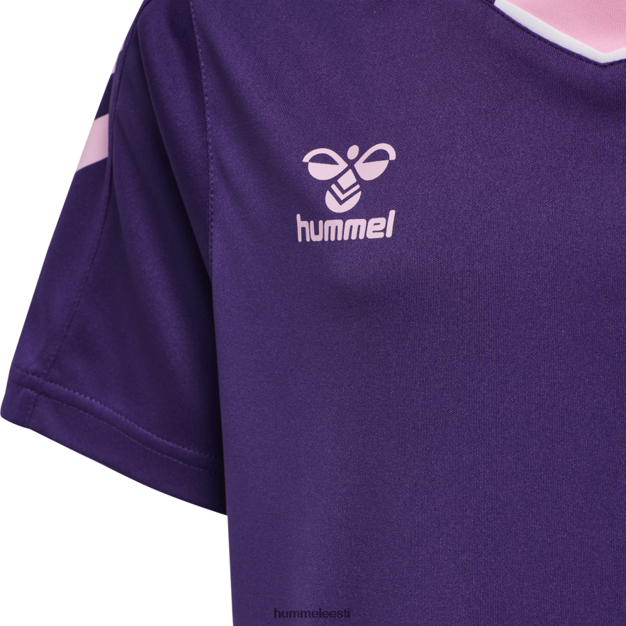 ee Hummel lapsed hmlcore xk polüstrikoo s/s N6442D6368 \"lühikeste varrukatega spordisärk\"