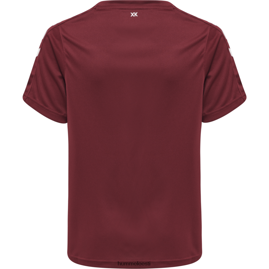 ee Hummel lapsed hmlcore xk polüstrikoo s/s N6442D6477 \"lühikeste varrukatega spordisärk\"