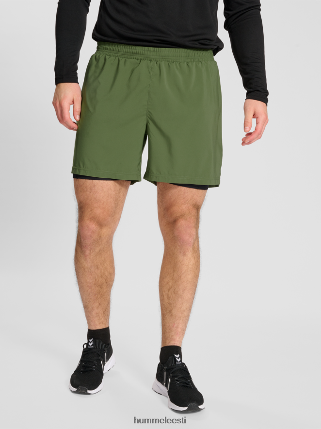 ee Hummel mehed nwldetroit 2in1 lühikesed püksid N6442D105 "2-in-1 jooksupüksid"