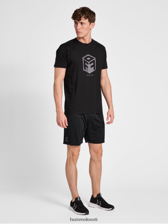 ee Hummel mehed hmloffgrid puuvillane jersey s/s N6442D553 \"lühikeste varrukatega kampsun\"