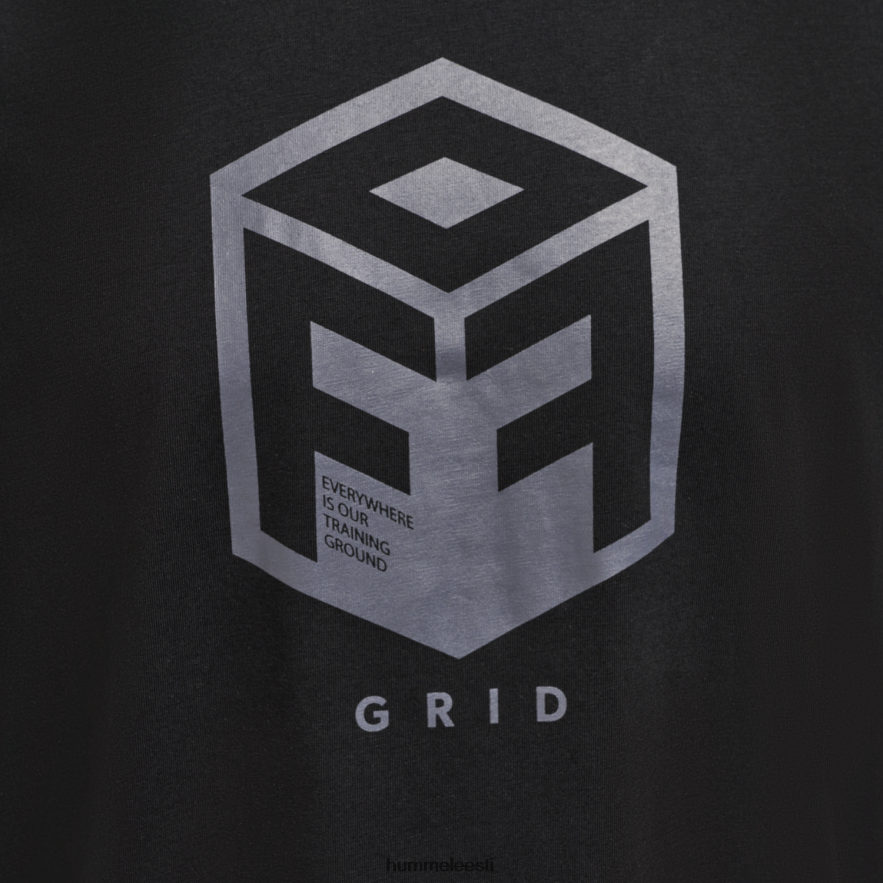 ee Hummel mehed hmloffgrid puuvillane jersey s/s N6442D553 \"lühikeste varrukatega kampsun\"