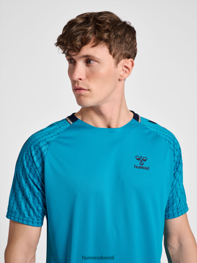 ee Hummel mehed hmlongrid polü-jersey s/s N6442D815 \"lühikeste varrukatega kampsun\"