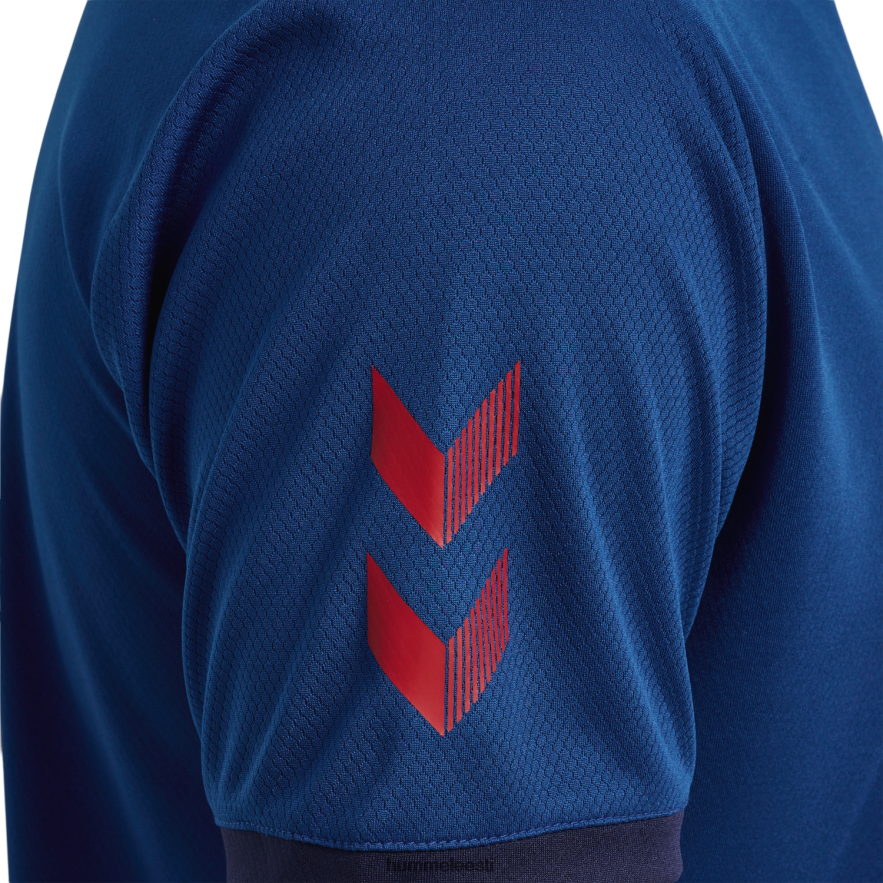 ee Hummel mehed hmlq4 polüstrikoo s/s N6442D844 \"jersey\"