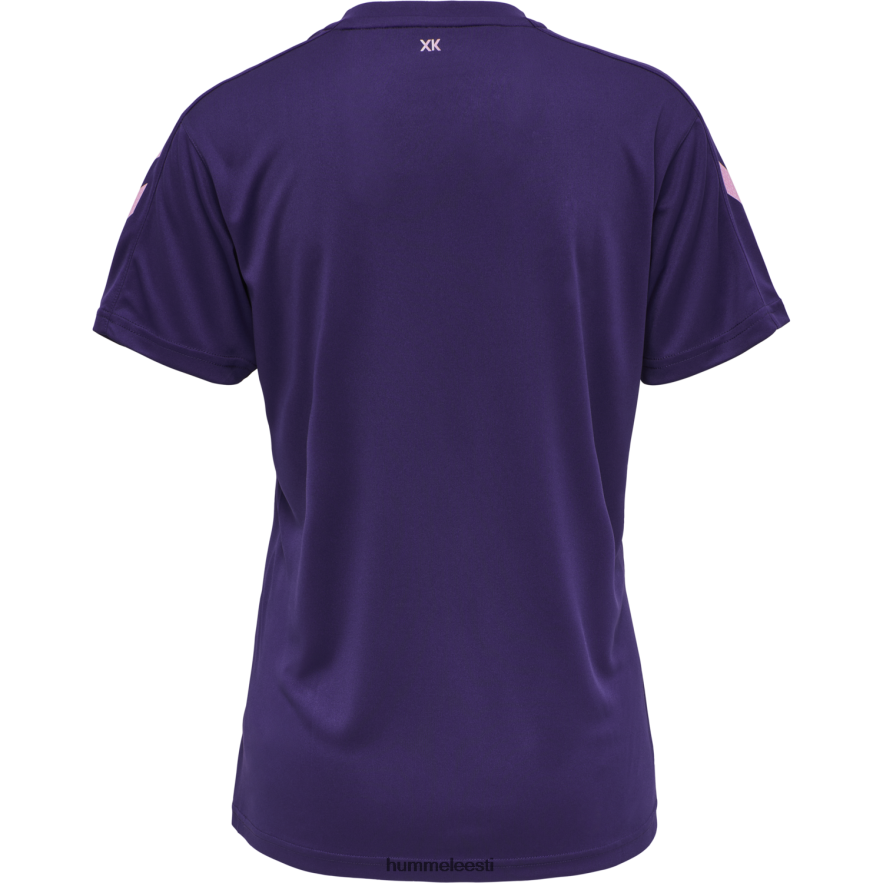 ee Hummel naised hmlcore xk polüstrikoo s/s N6442D3272 \"lühikeste varrukatega spordisärk\"