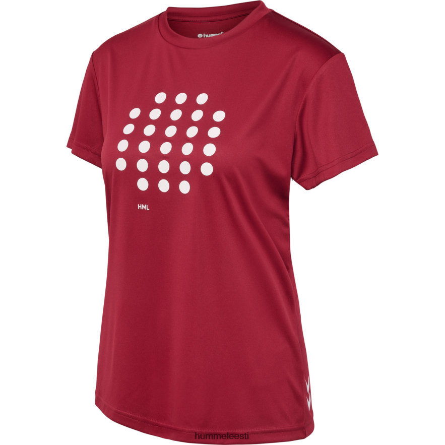 ee Hummel naised hmlcourt t-särk s/s N6442D2460 "sportlik t-särk"