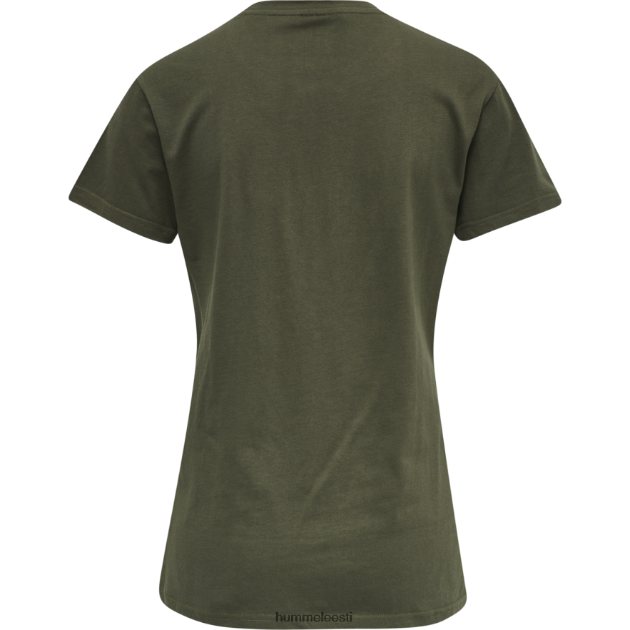 ee Hummel naised hmlgo puuvillase logoga t-särk s/s N6442D3934 \"Riietus\"